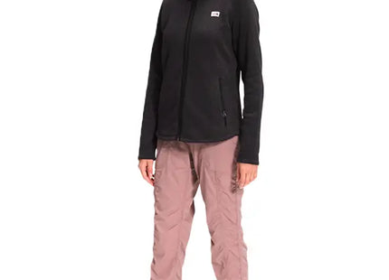 Polar The North Face Crescent Full Zip Mujer Negro Heather