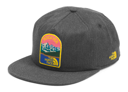 Jockey TNF Embroidered Earthscape Unisex Gris Heather Bordado