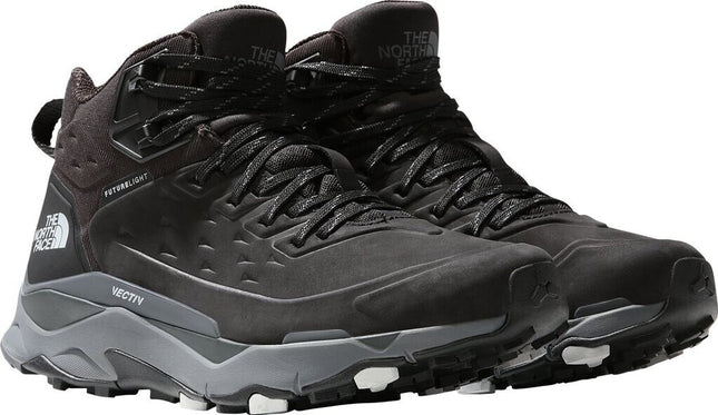 Botín TNF Vectiv Exploris Mid FutureLight Leather Hombre Negro