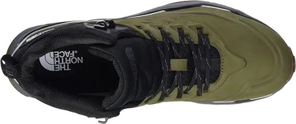 Botín TNF Vectiv Exploris Mid FutureLight Leather Hombre Oliva Negro