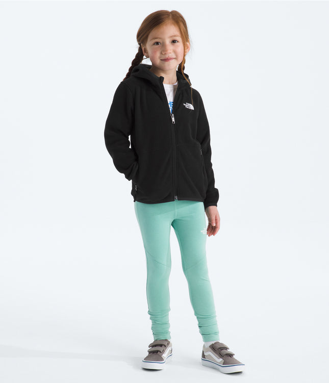 Polar The North Face Glacier Full Zip Hoodie Niño Negro