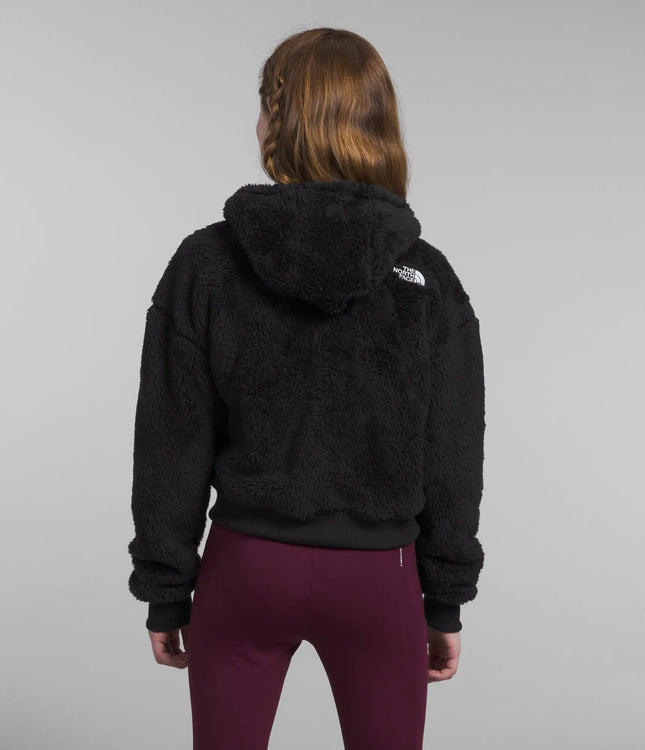 Polar The North Face Suave Oso Full Zip Hoodie Niña Negro