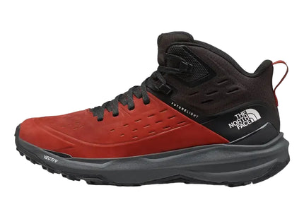 Botín TNF Vectiv Exploris 2 Mid Hombre Rojo Negro FutureLight