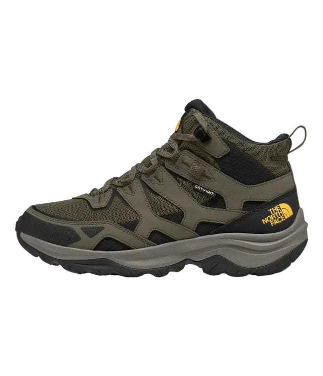 Botín The North Face Hedgehog 3 Mid Hombre Verde Taupe Negro DryVent