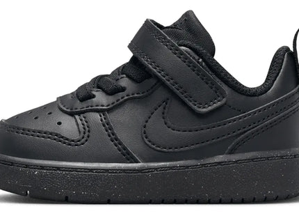 Zapatilla Nike Court Borough Low Recraft Niño Negro Velcro