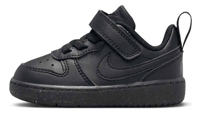 Zapatilla Nike Court Borough Low Recraft Niño Negro Velcro