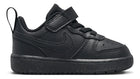 Zapatilla Nike Court Borough Low Recraft Niño Negro Velcro