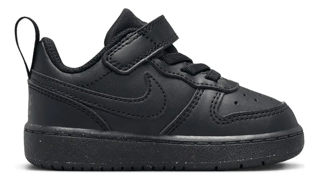Zapatilla Nike Court Borough Low Recraft Niño Negro Velcro