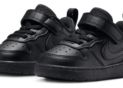 Zapatilla Nike Court Borough Low Recraft Niño Negro Velcro