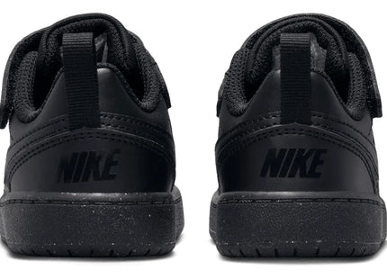 Zapatilla Nike Court Borough Low Recraft Niño Negro Velcro