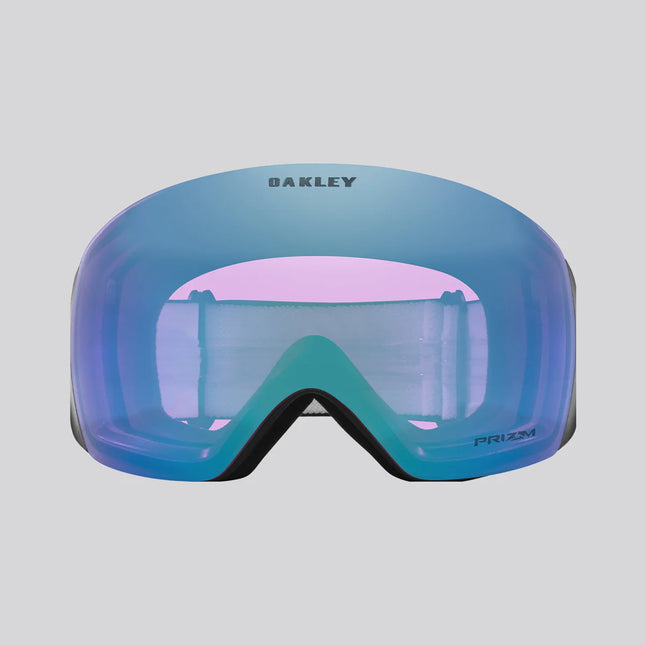 Antiparra Oakley Flight Deck L Unisex Negro Mate Prizm Snow Iced