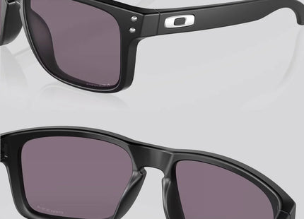 Lente de Sol Oakley Holbrook Unisex Negro Mate Prizm Grey