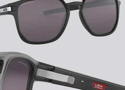 Lente de Sol Oakley Latch Beta Unisex Negro Mate Prizm Grey