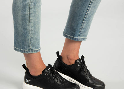 Zapatilla Flame Mujer Cat Negra