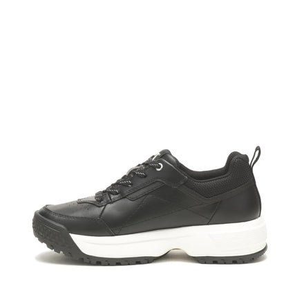 Zapatilla Flame Mujer Cat Negra