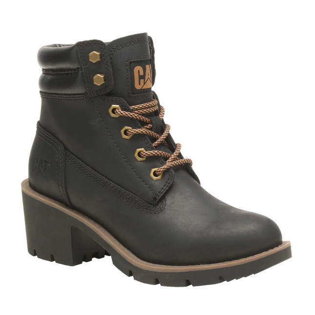 Botín Rewrite Mujer Cat Negro