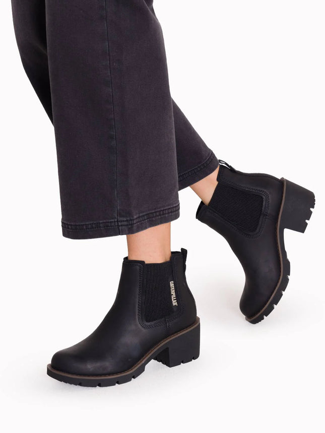 Botín Mujer Rewrite Chelsea Negro Cat