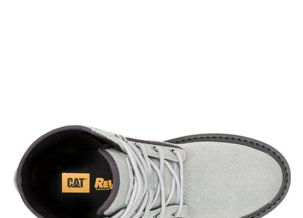 Botín Canvas Mujer Colorado Max 6 Gris Claro Cat