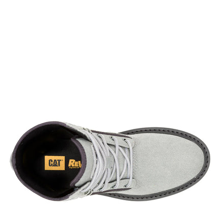 Botín Canvas Mujer Colorado Max 6 Gris Claro Cat