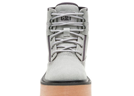 Botín Canvas Mujer Colorado Max 6 Gris Claro Cat