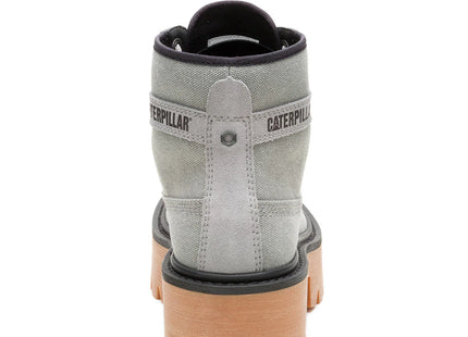 Botín Canvas Mujer Colorado Max 6 Gris Claro Cat