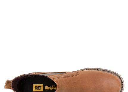 Botín Cuero Colorado 2.0 Chelsea Hombre Café Cat