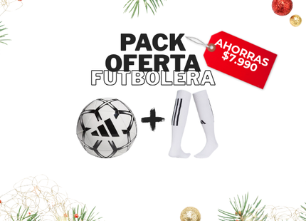 PELOTA DE FUTBOL + CALCETINES DE FUTBOL OFERTA