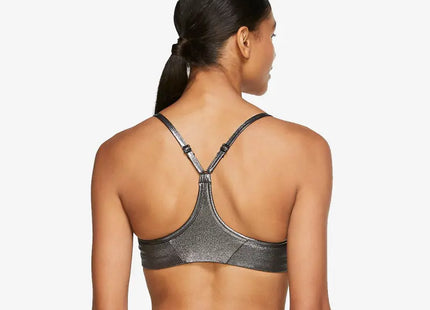 Top Mujer Nike Indy Shimmer Negro/Brillo