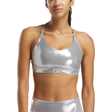 Top Mujer Reebok Lux Chrome Strappy Plateado