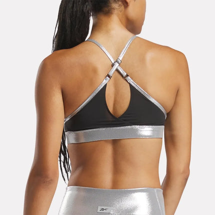 Top Mujer Reebok Lux Chrome Strappy Plateado
