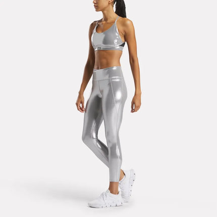 Top Mujer Reebok Lux Chrome Strappy Plateado