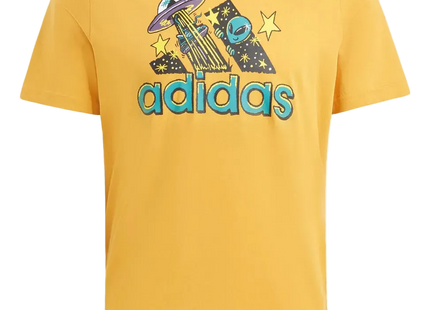 POLERA ADIDAS HOMBRE NARANJA DOODLE