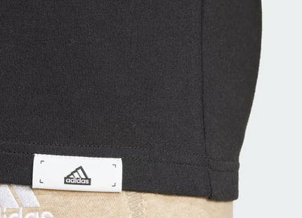 POLERA ADIDAS HOMBRE NEGRA TECH LOGO BOS