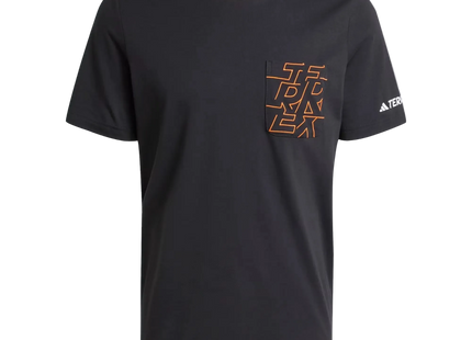 POLERA ADIDAS TERREX HOMBRE NEGRA POCKET