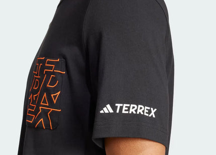 POLERA ADIDAS TERREX HOMBRE NEGRA POCKET