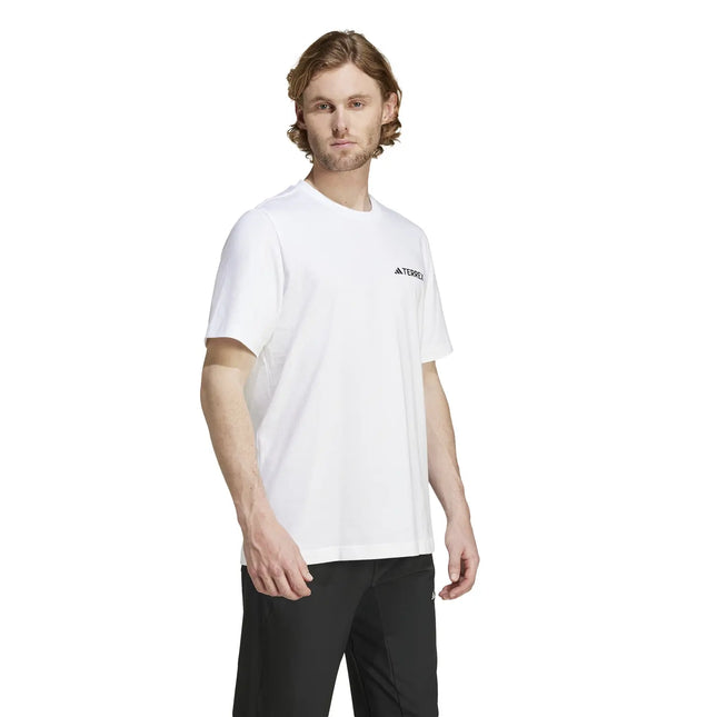 Polera Adidas Terrex Hombre Multi Blanca