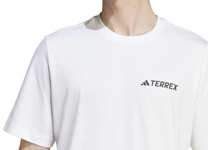 Polera Adidas Terrex Hombre Multi Blanca