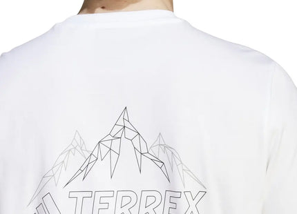 Polera Adidas Terrex Hombre Multi Blanca