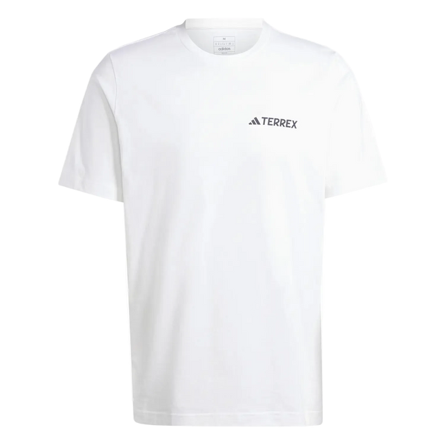 Polera Adidas Terrex Hombre Multi Blanca