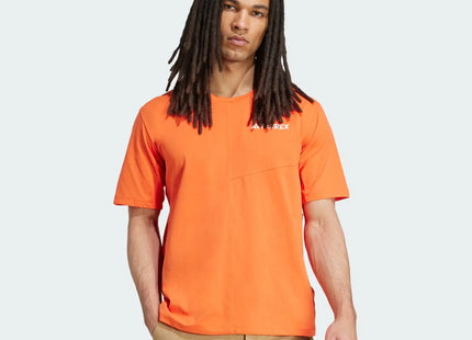 Polera Adidas Terrex MT Tee Naranja Climacool