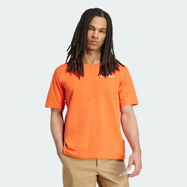 Polera Adidas Terrex MT Tee Naranja Climacool