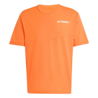 Polera Adidas Terrex MT Tee Naranja Climacool
