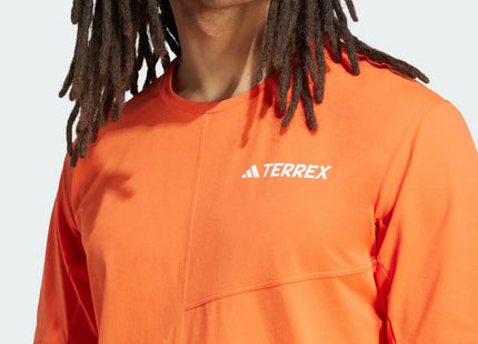 Polera Adidas Terrex MT Tee Naranja Climacool