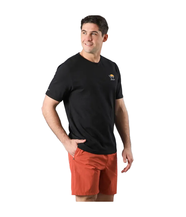 POLERA HOMBRE ANDESGEAR ÍCONO NEGRA