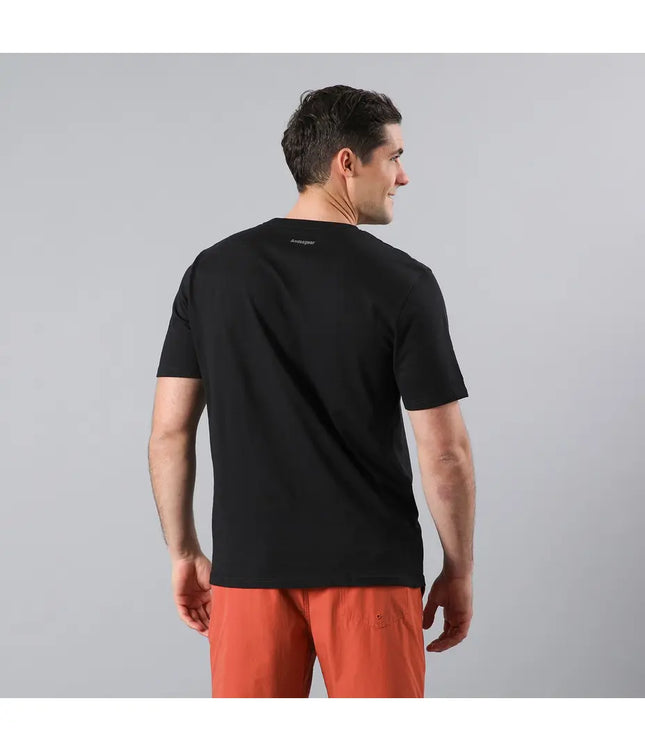 Polera Hombre Andesgear Icono Negra