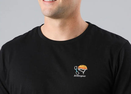 Polera Hombre Andesgear Icono Negra