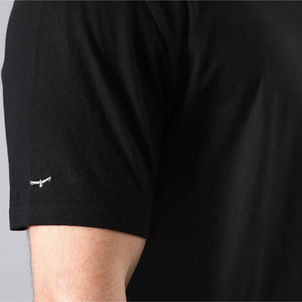 POLERA HOMBRE ANDESGEAR ÍCONO NEGRA