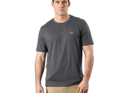Polera Hombre Andesgear Icono Grafito Melange