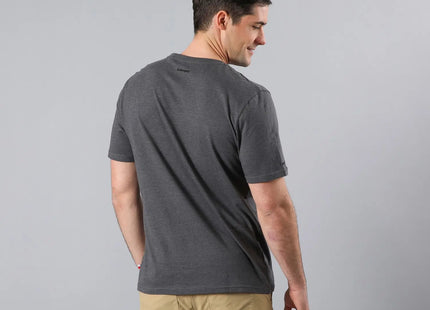 Polera Hombre Andesgear Icono Grafito Melange