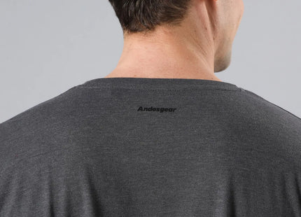Polera Hombre Andesgear Icono Grafito Melange